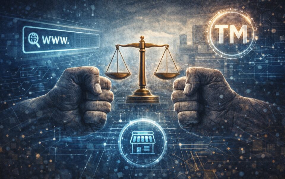 Σύγκρουση Domain Name με Σήμα & Επωνυμία