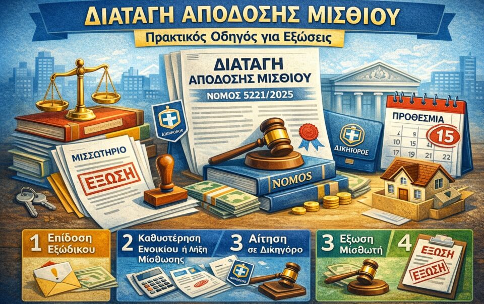 διαταγή απόδοσης μισθίου